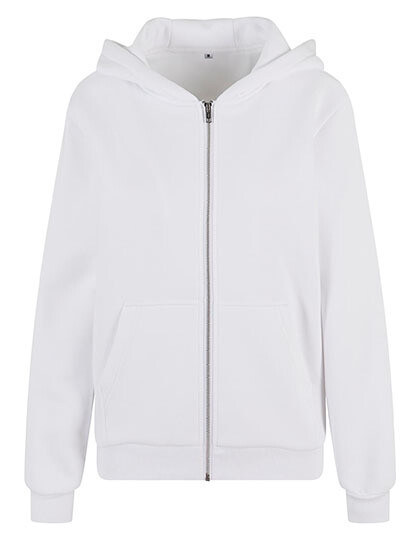 Ladies Fluffy Zip Hoody