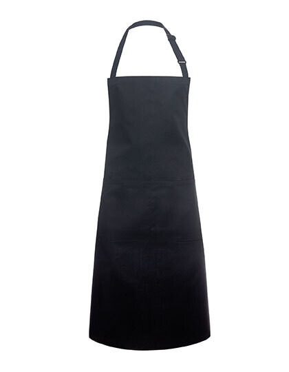 Übergrößen Latzschürze Basic mit Schnalle und Tasche
