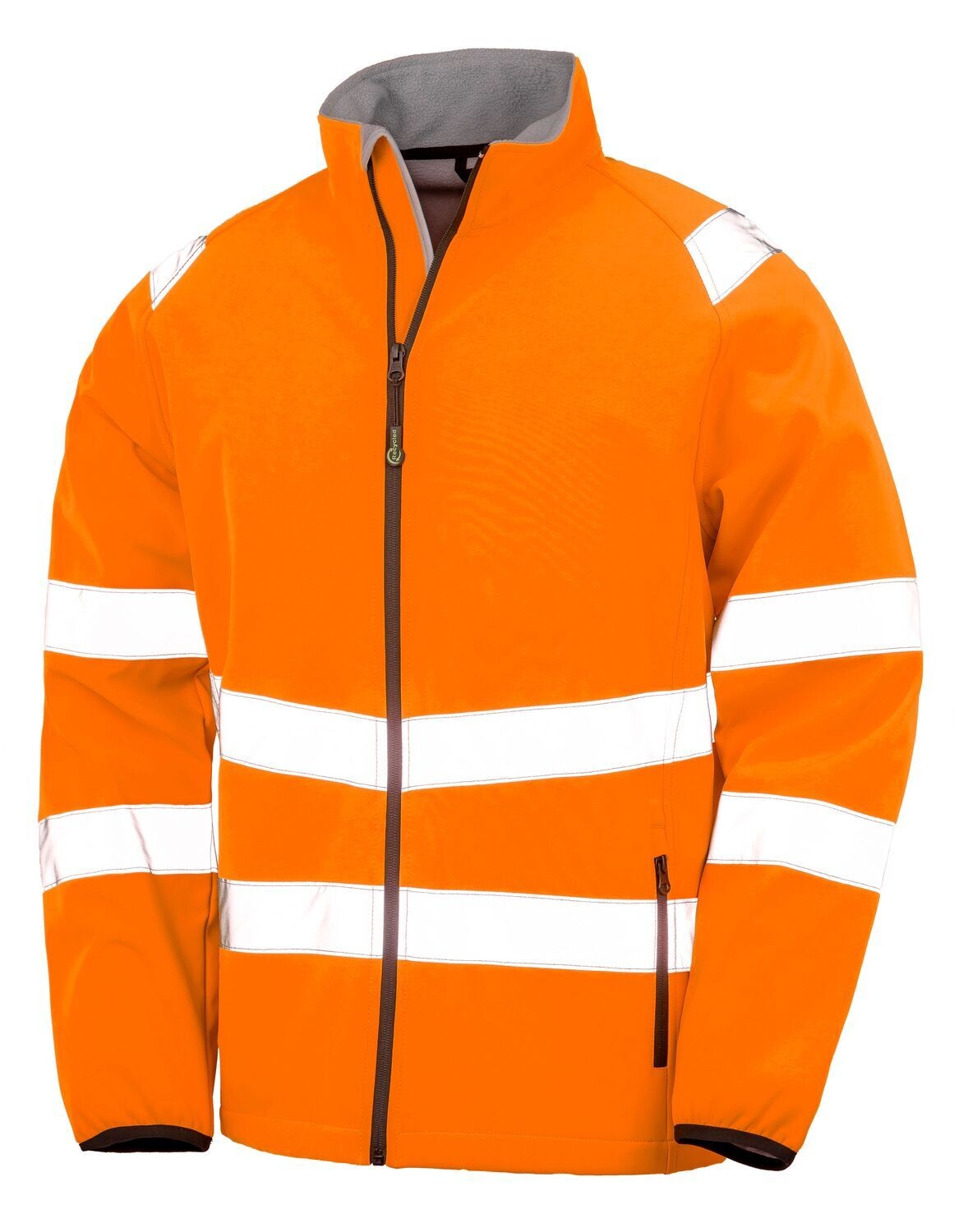 Chaqueta Softshell de seguridad reciclada e imprimible