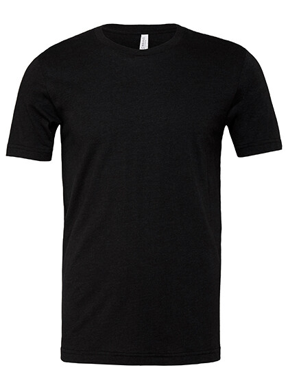 Camiseta unisex de manga corta de tejido CVC jaspeado