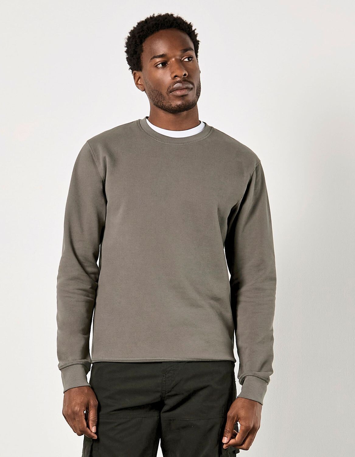 Felpa in piqué regular fit