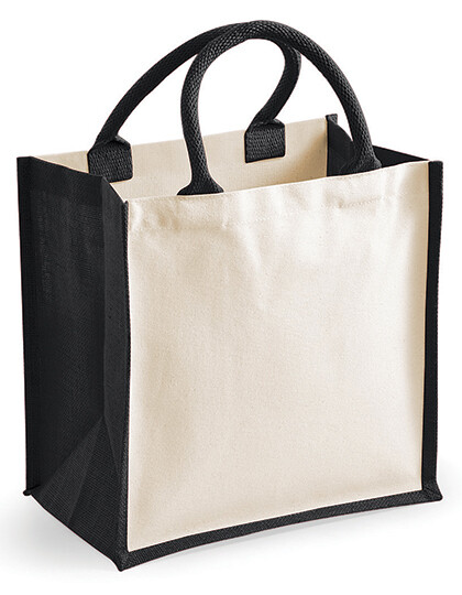 Borsa in juta Midi di Printers