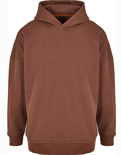 Felpa con cappuccio oversize con taglio sulle maniche