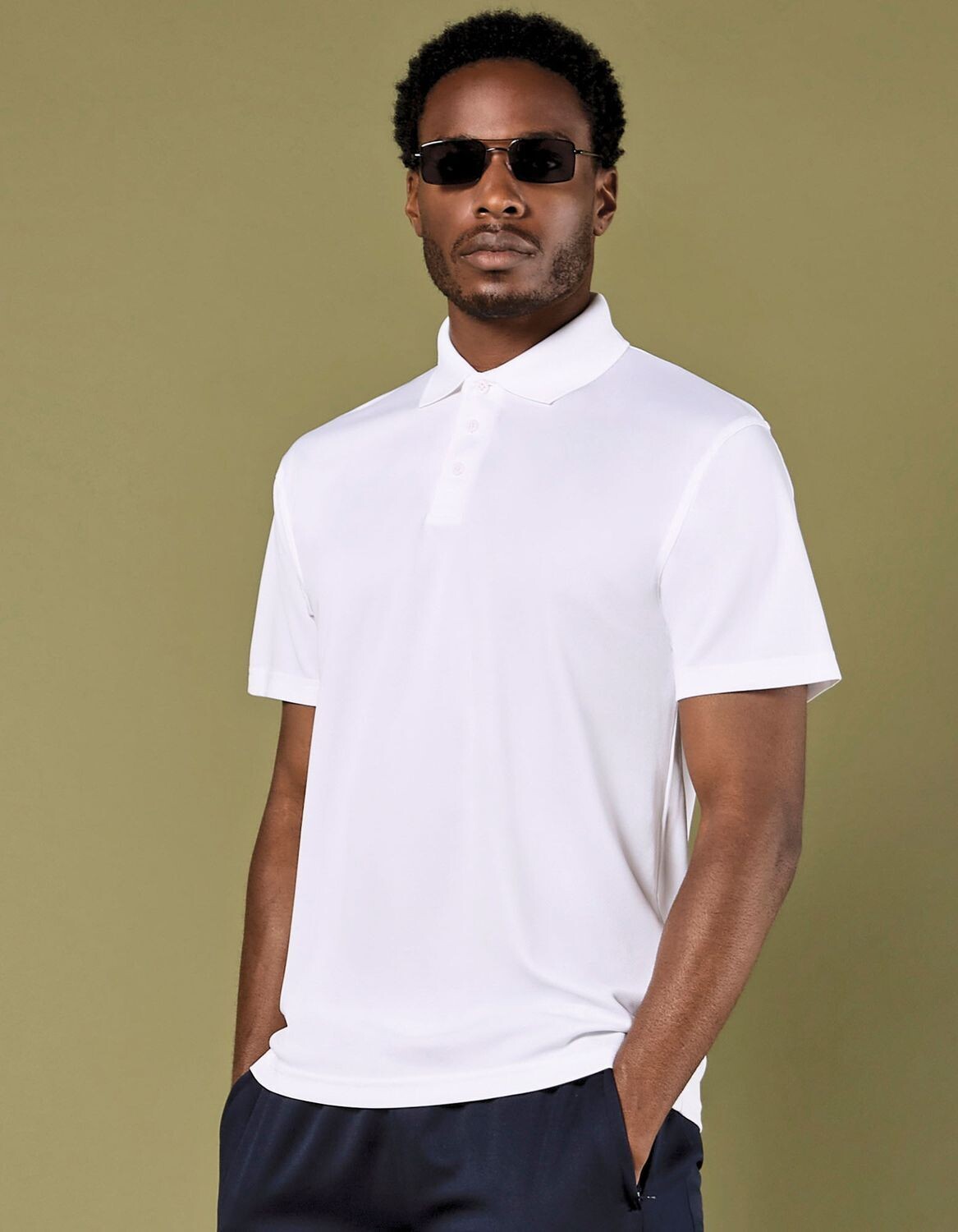 Polo in microrete dal taglio regolare con Cooltex® Plus