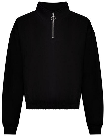 Women's Cropped 1/4 Zip Sweat