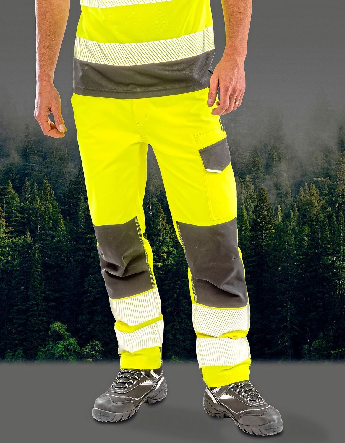 Recycled Dynamic Stretch Safety Trouser