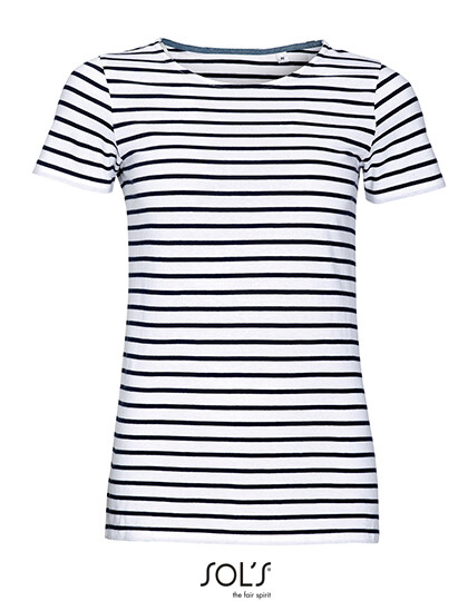 Women´s Round Neck Striped T-Shirt Miles