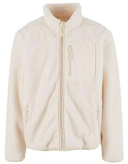 Giacca in sherpa accoppiato