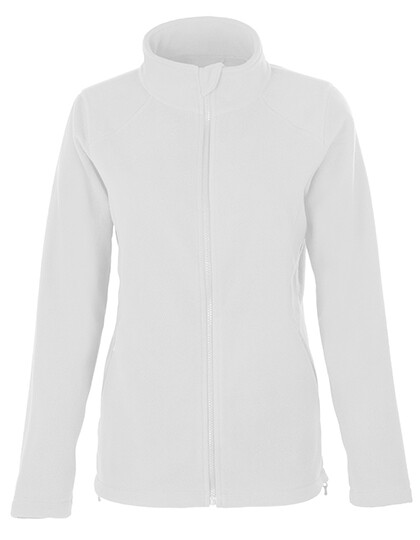 Giacca in pile da donna con zip integrale