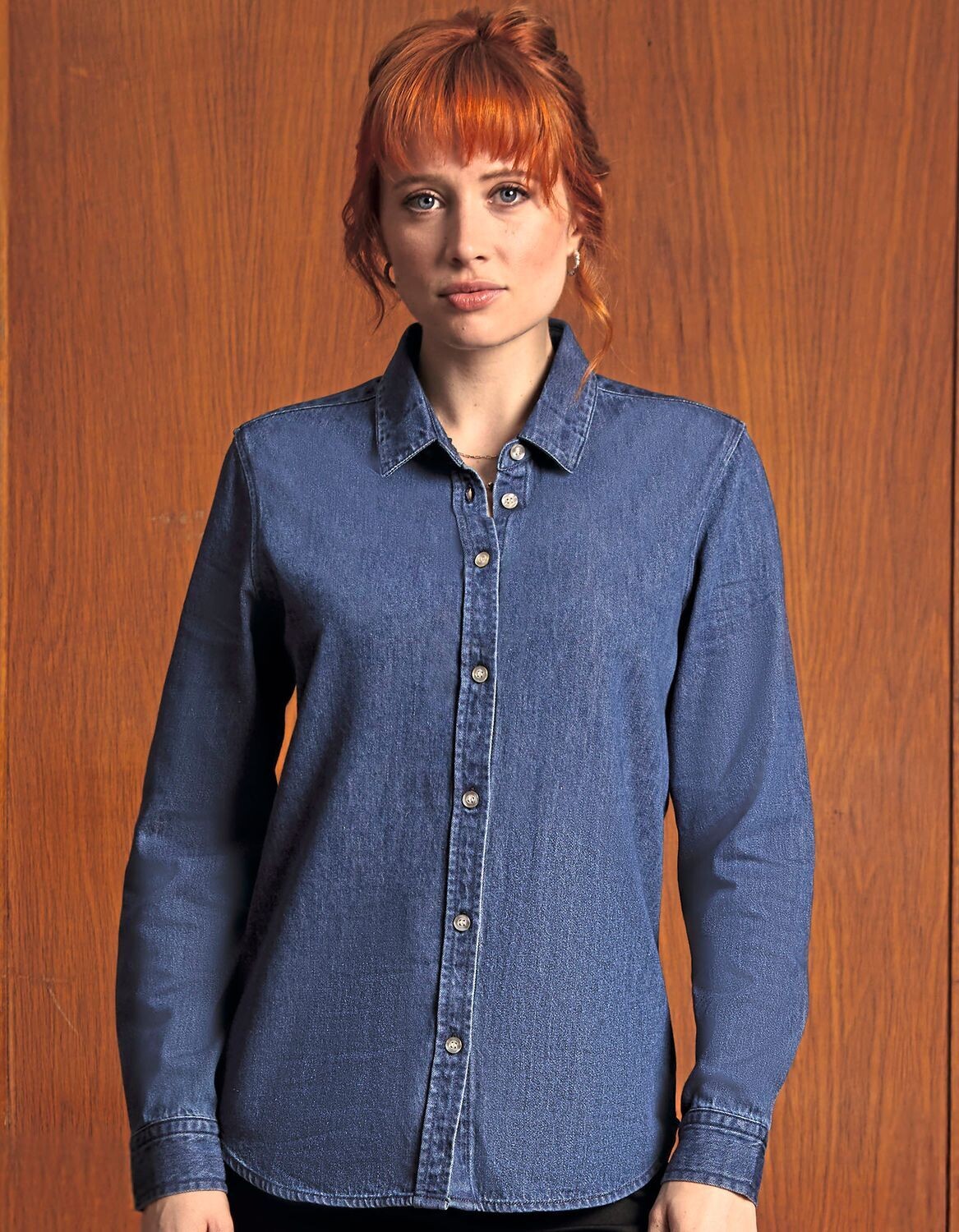 Women's high-end denim shirt Bennett