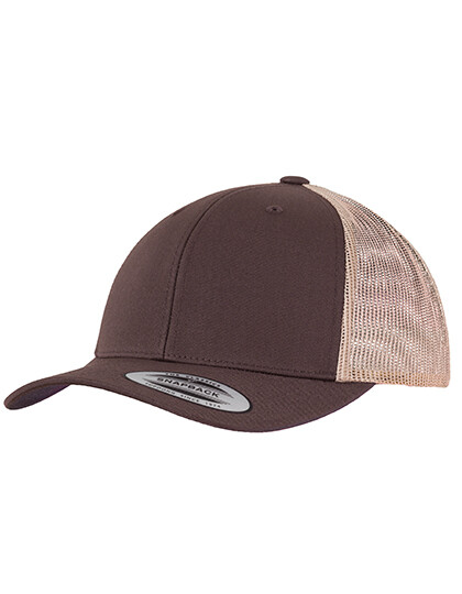 Gorra de camionero retro bicolor