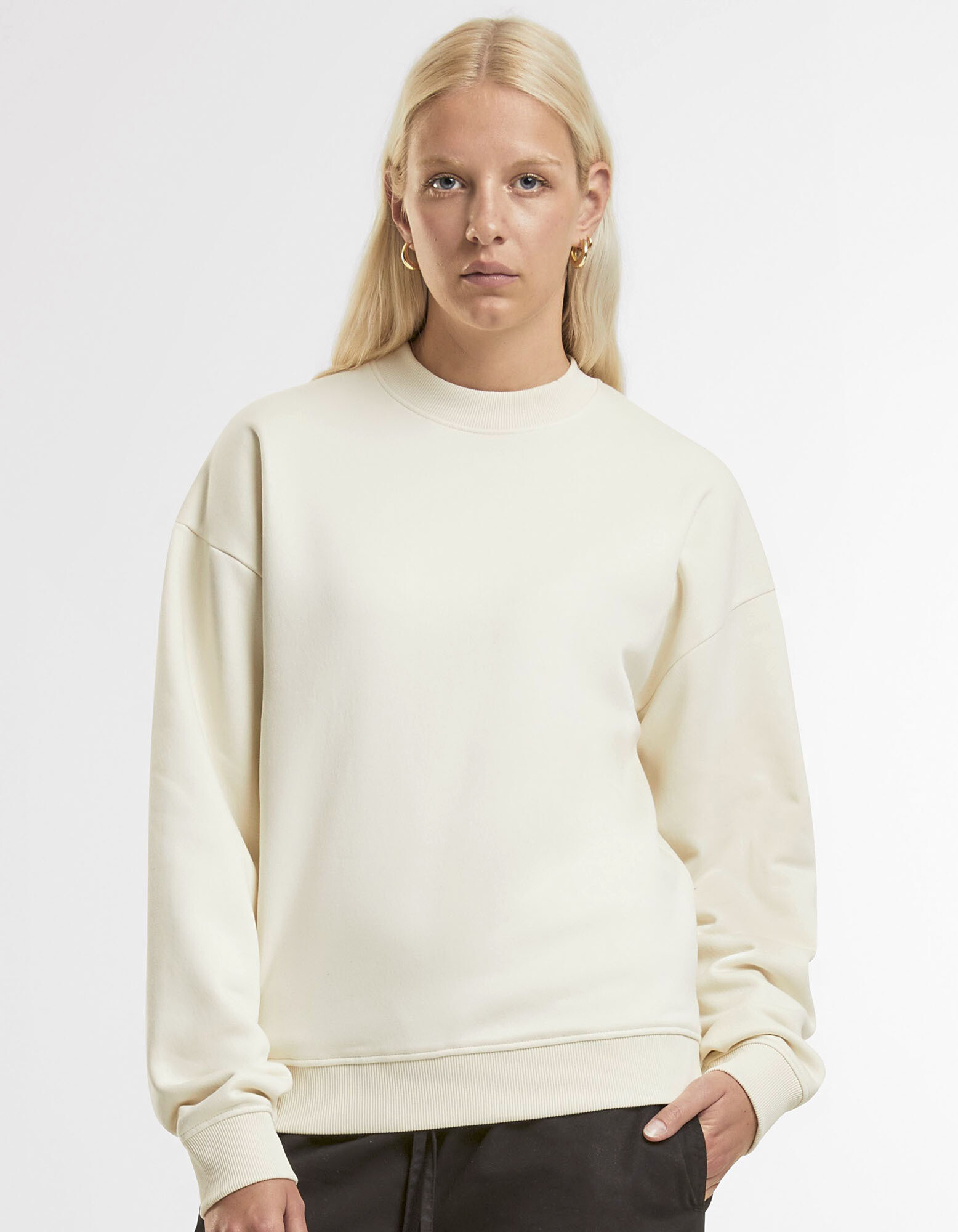 Oversized crewneck