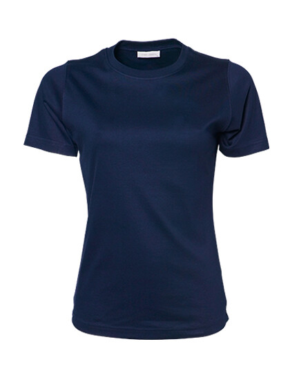 Camiseta de punto interlock para mujer