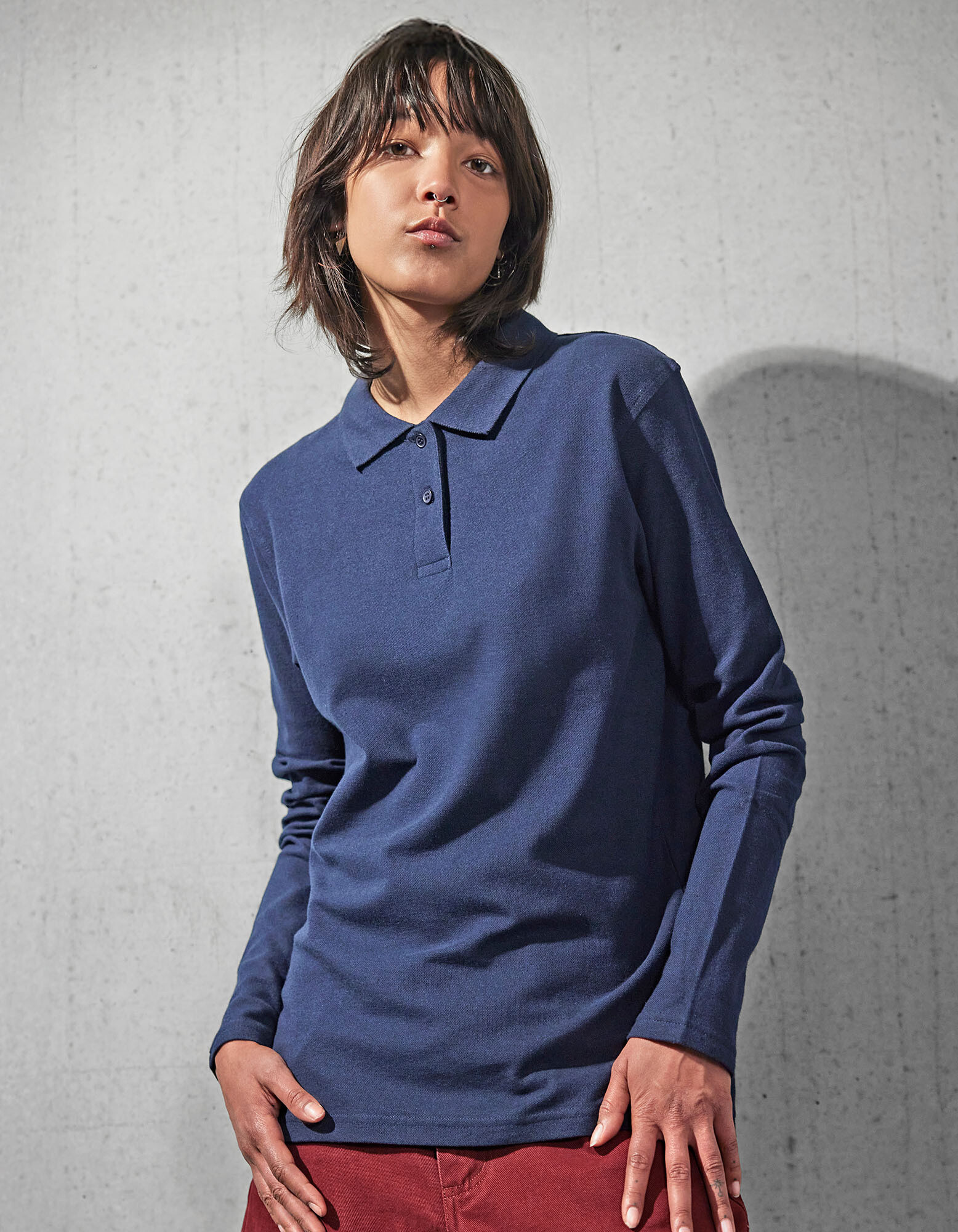 Women´s Long Sleeve Polo ID.001